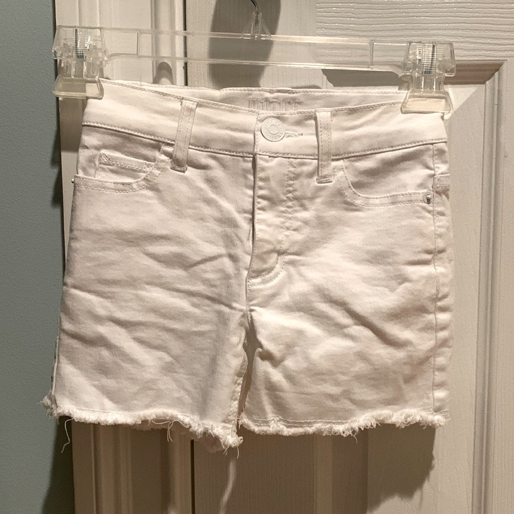 Justice Little Girls Denim Shorts size 8 Slim
